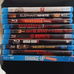 Blu-ray DVD'S 