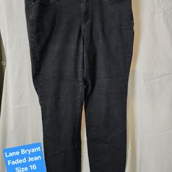 Lane Bryant Black Jeans
