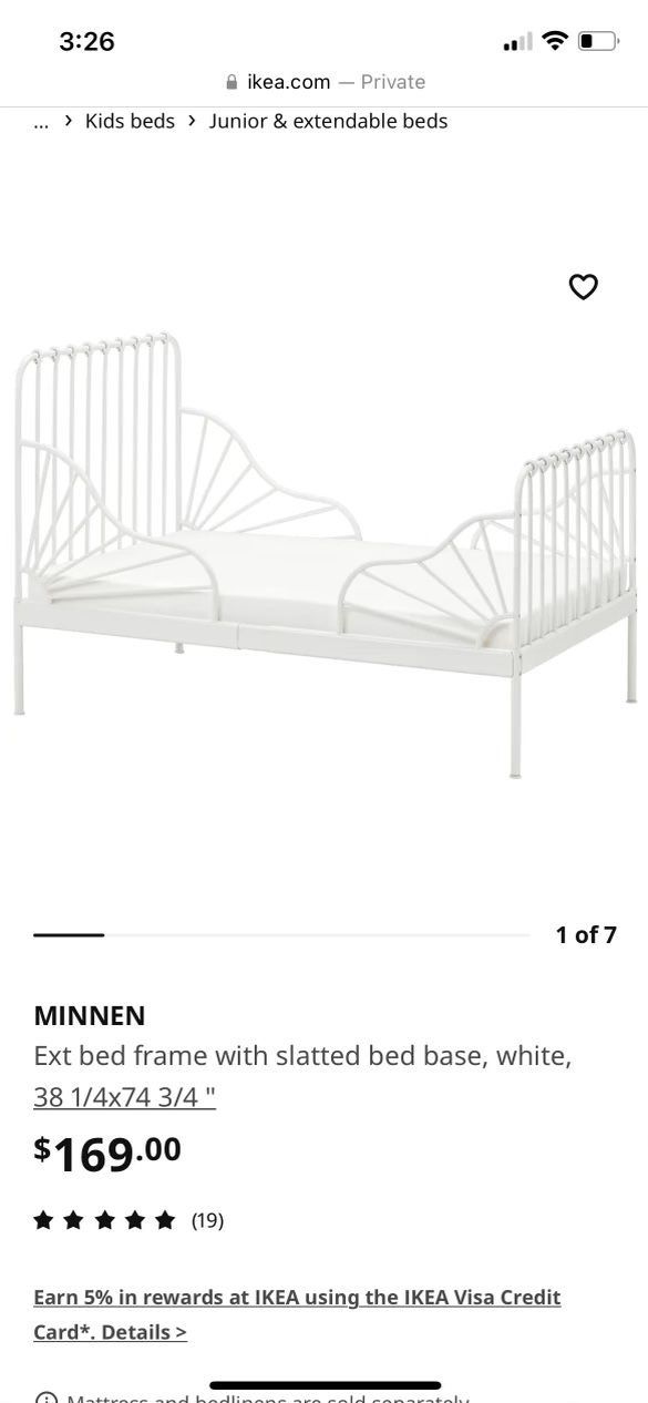 IKEA TODDLER BED