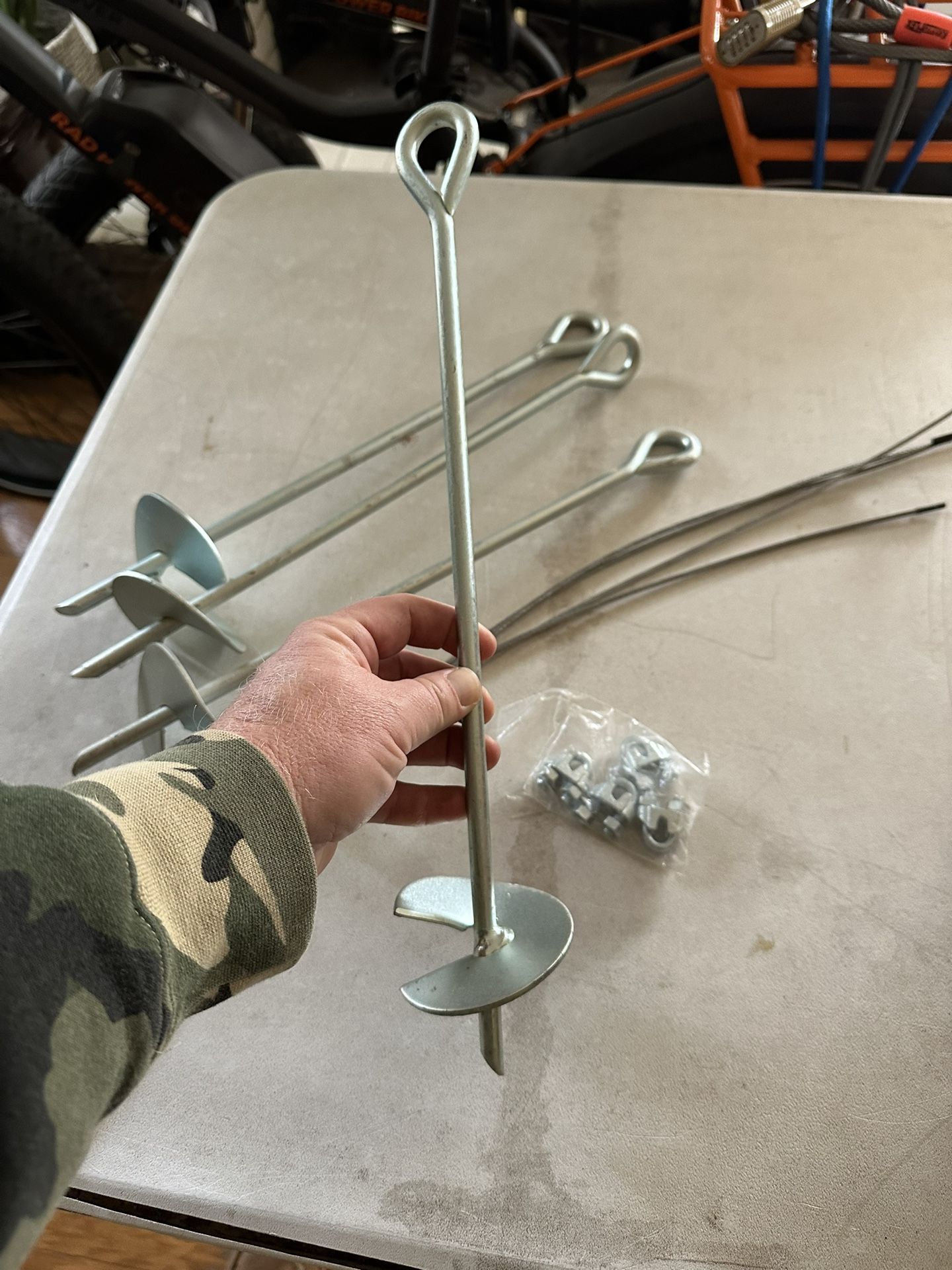$10 - Heavy Duty Anchors - Greenhouse - Tent - Commercial Grade