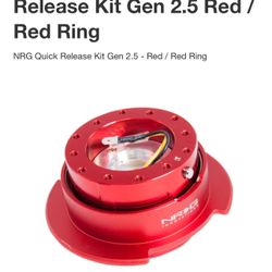 Nrg  SRK-250R. Quick Release