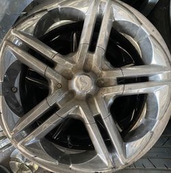 17” UNIVERSAL CHROME RIMS
