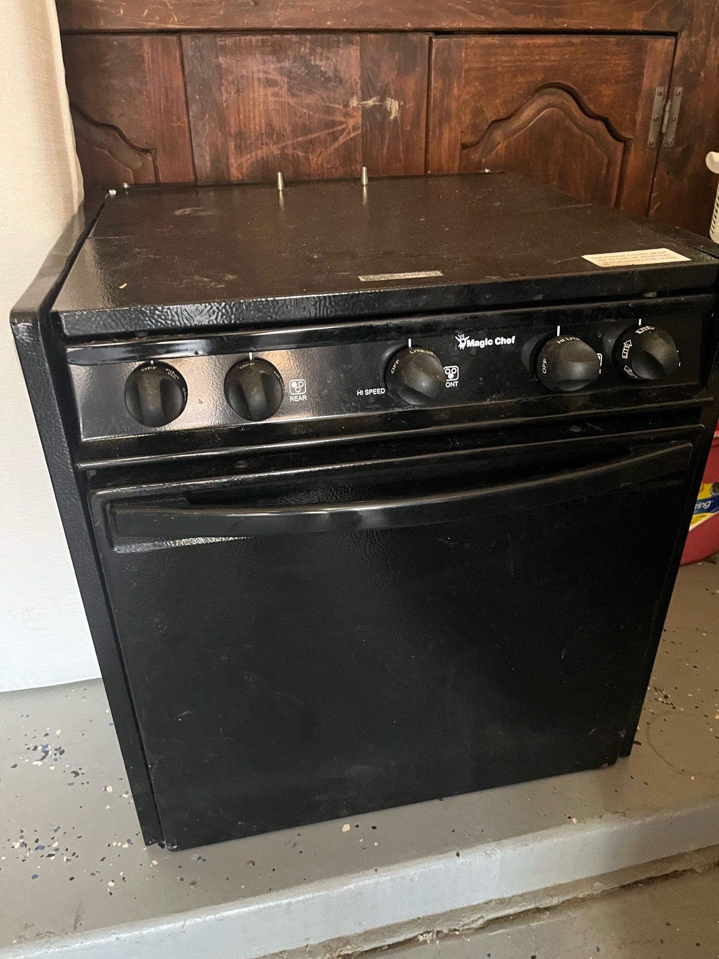 Magic Chef RV Oven