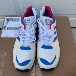 Adidas ZX 0000 Evolution White Bright Blue GZ8500 Men's Size 12