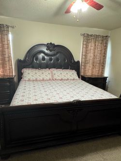 6pc king bed room set