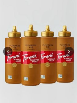 TORANI pumpkin pie syrup