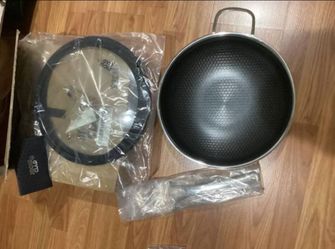 13 Inch Hybrid Woks & Stir-fry Pans Nonstick