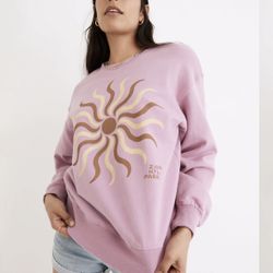 Women’s Madewell X Parks Project Unisex Zion Sun Organic Cotton Sweatshirt 