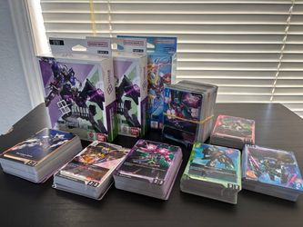 Gundam Card Game Starter Decks and Bulk Gundam cards