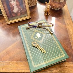 Vintage Swarovski Bookmark Trimlite Gold Executive Desk Series Rare Retired 80’s