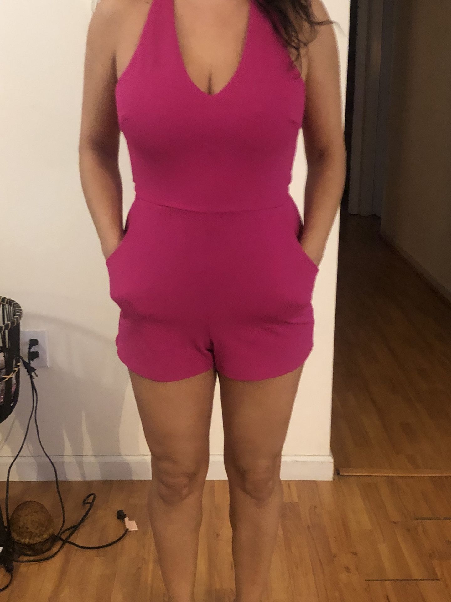 Pink Romper Size Small
