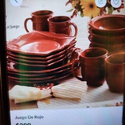 Juego De Rojo $ 175