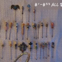 Drink Stirrers*HAND*DECORATED*