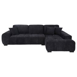 New Octavia Upholstered Sectional Sofa Black