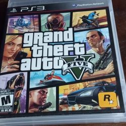 GTA V PS3 Replacement Video Game Case With Booklet And Map