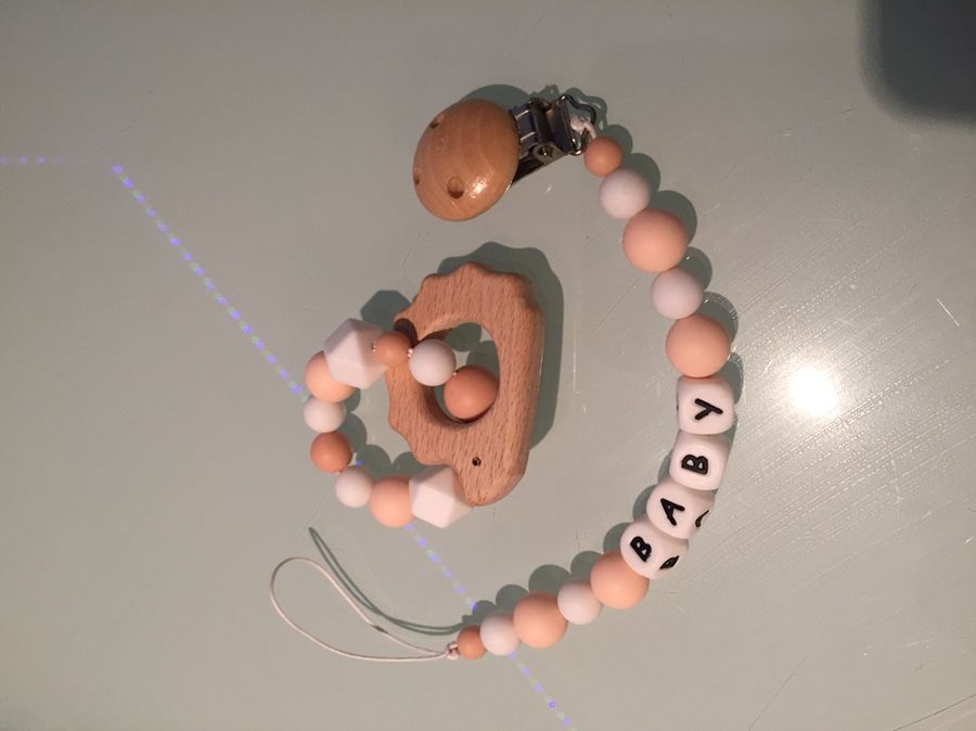 Teether Pacifier Clips