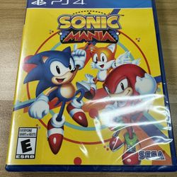 PS4 Sonic Mania
