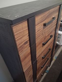 Hard wood dresser