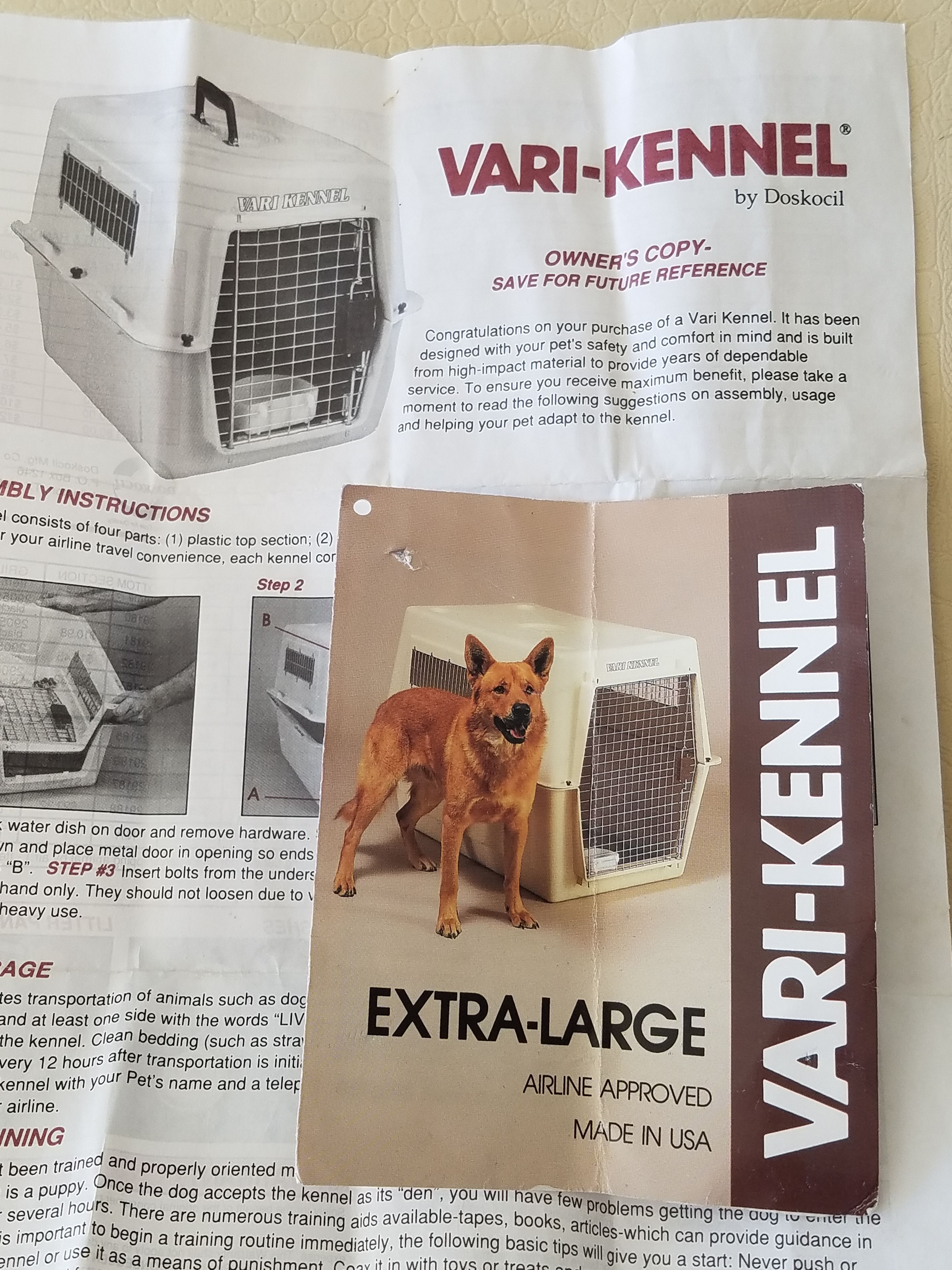 Vari kennel airline clearance approved