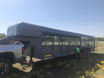 Goose Neck 30ft cattle trailer