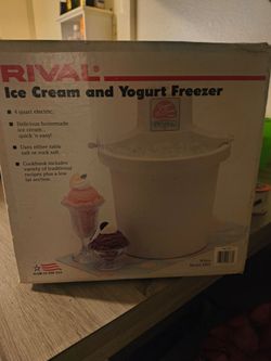 Rival frozen ice cream #yogurt# ice cream freezer