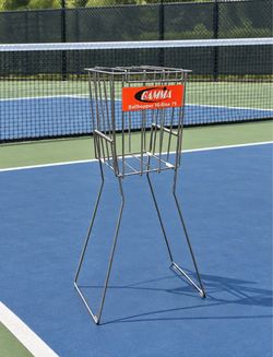 Gamma Ball Hopper Hi-Rise 75 🎾 Heavy Duty Tennis Ball Basket with Handle