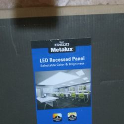 Metalux LED Flat Light Panel 2x4