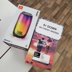 New JBL Pulse 5 Bluetooth Speaker - 90 DAY WARRANTY - $1 DOWN - NO CREDIT NEEDED 
