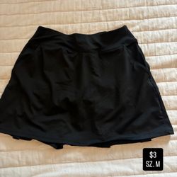 Tennis Skirt W/ Built In Shorts