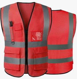 New Tyson Guardian Reflective Safety Vest fits like a 4XL