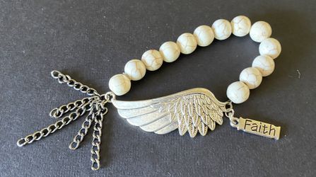 Handmade Angel Wing Bracelet