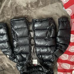 Glossy Black Moncler Puffer