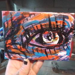 Abstract eye art. Great gift idea