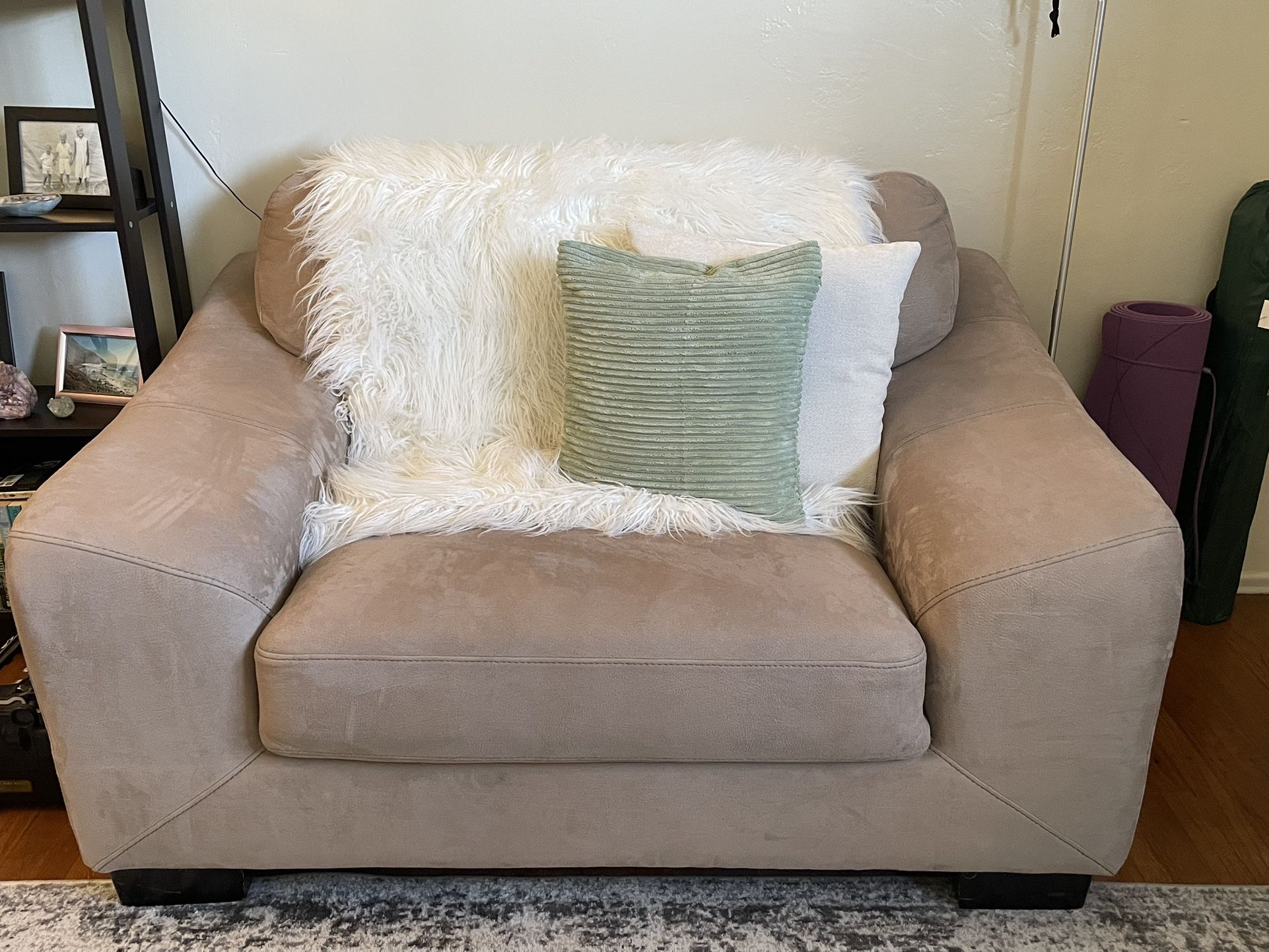 Big Tan Chair Perfect Condition Like New 