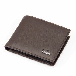 Genuine Leather Wallet - Coffee Color