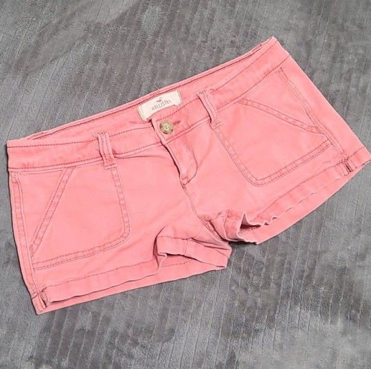 Pink Hollister Chino Shorts 