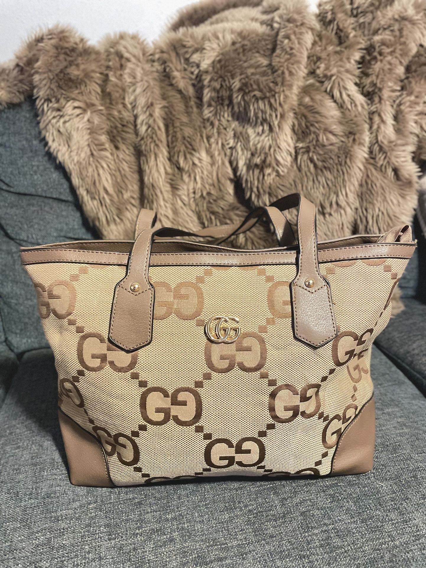 Brown Tote Bag