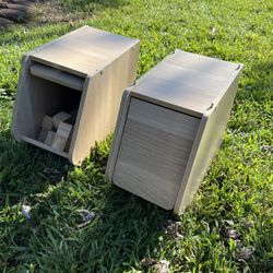 Wooden Stackable Storage Bins