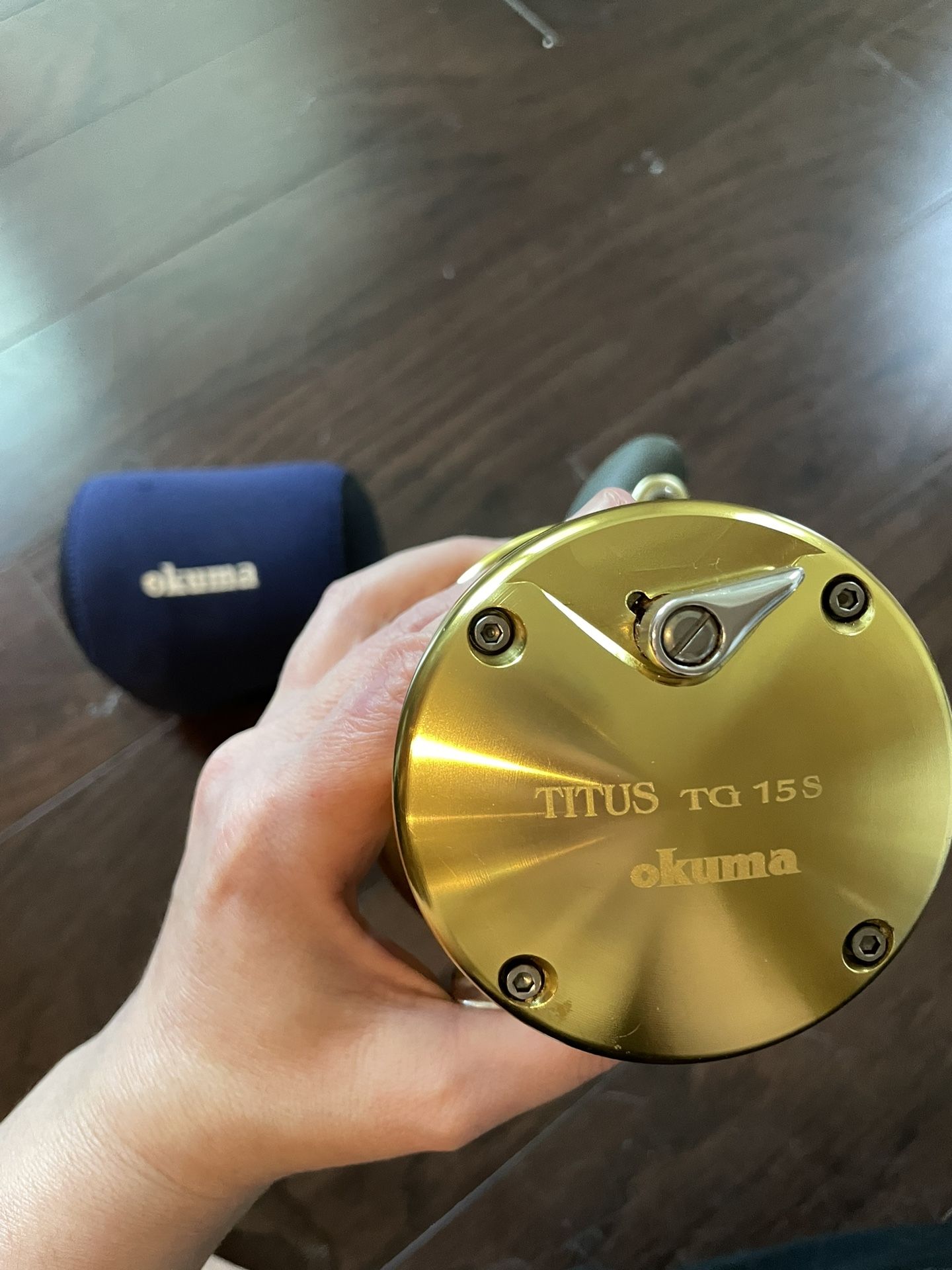 Okuma Titus Gold TG 15S Reel for Sale in Charlotte, NC - OfferUp