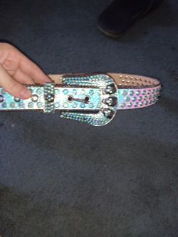 Rhinestone Belt 