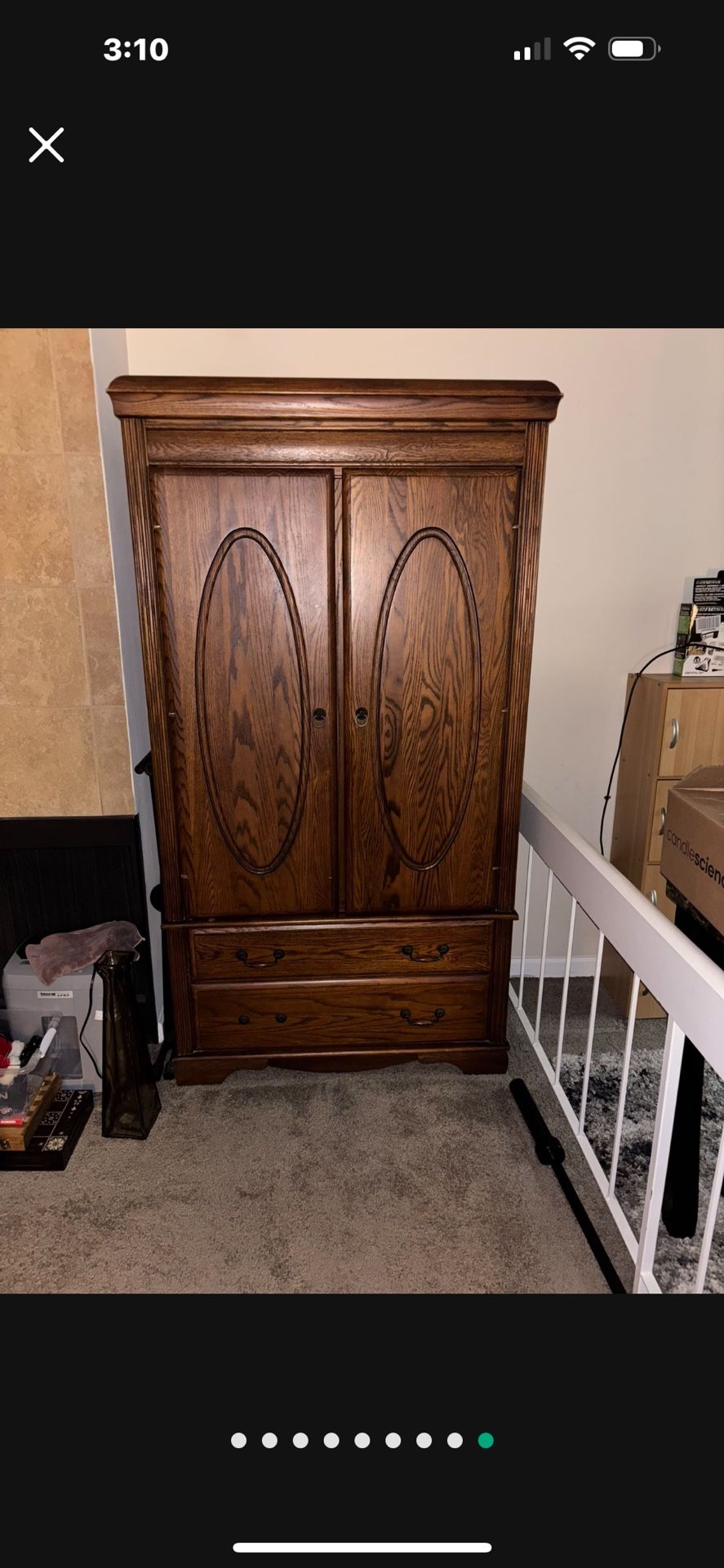 Wooden 2 Door armorie