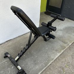 Marcy Deluxe Utility Weight Bench, model SB-350