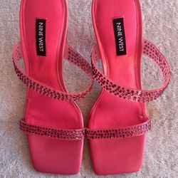 Nine West Rhinestone Sandals 