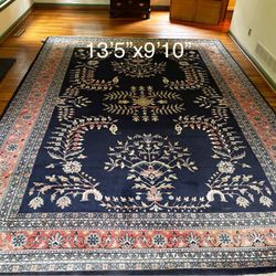 13’5”x9’10”oriental carpet in excellent condition, smoking was allowed in house *Best Offer