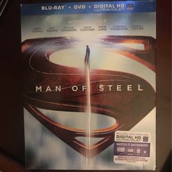 Man Of Steel 3 Disc Pack