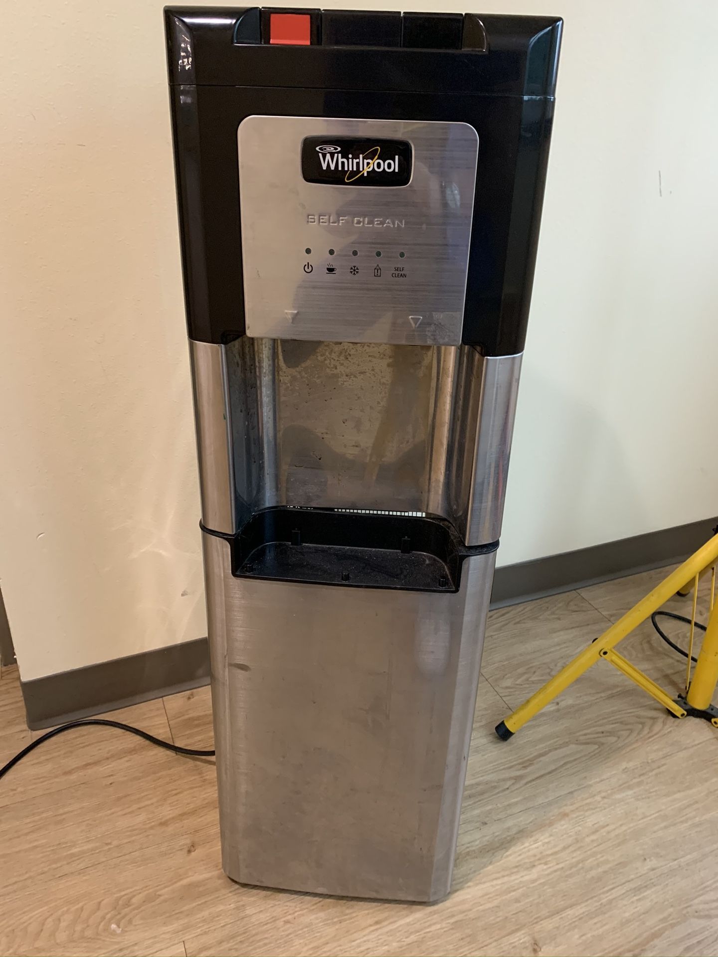 2 SelfSanitizingStainless Steel Whirlpool Water Coolers w/INSTANT Hot