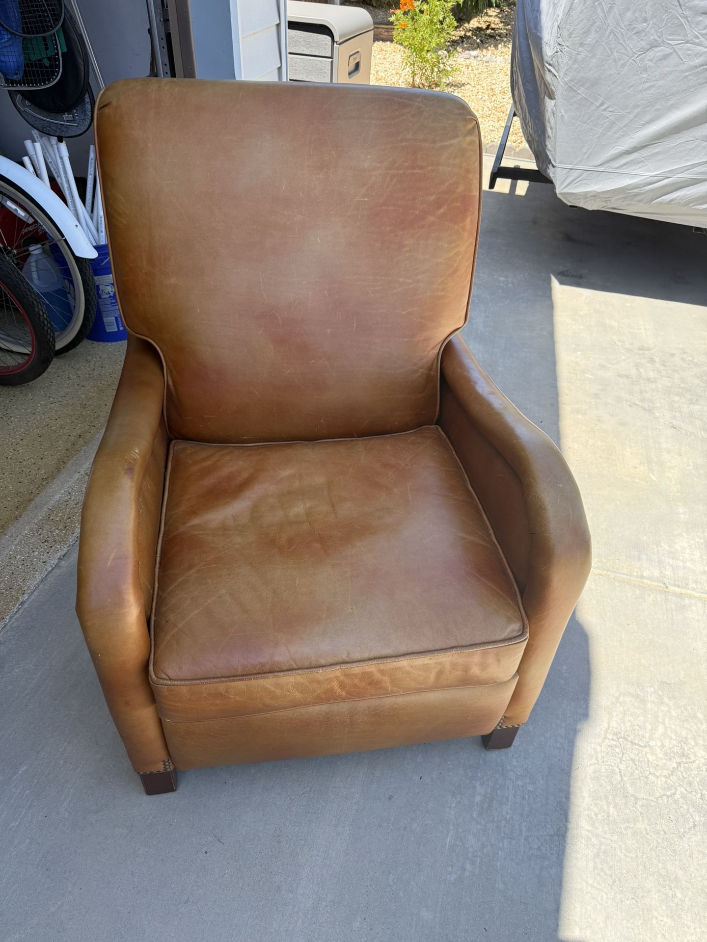 Carmel Leather Recliner (Braddington-Young)
