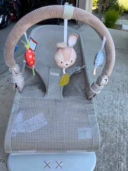Baby Bjorn Bouncer and 2 Toy Bars