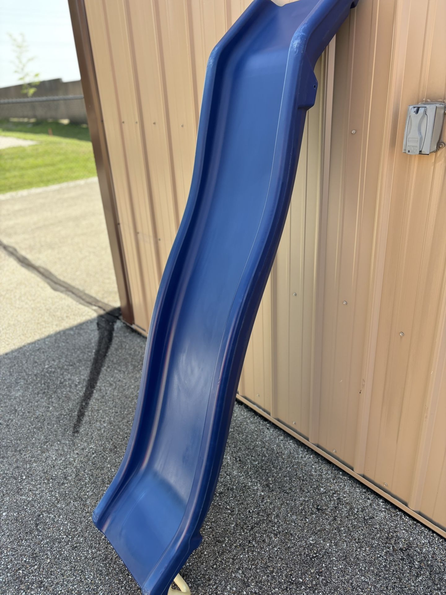 (No Shipping)Blue Wave Backyard Slide