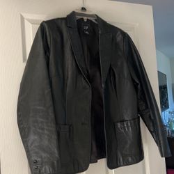 Leather Jacket  Gap